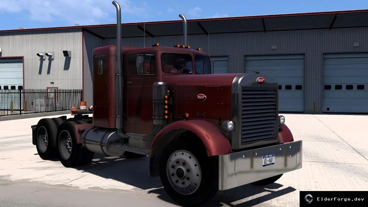 Обложка мода: Peterbilt 351‑359 – новый грузовик для Euro Truck Simulator 2 (ETS2 1.49)