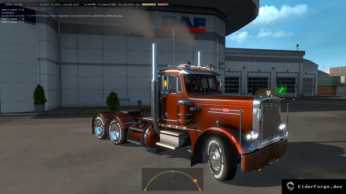 Обложка мода: Peterbilt 359 для Euro Truck Simulator 2 – полная адаптация под ETS2 1.35.x
