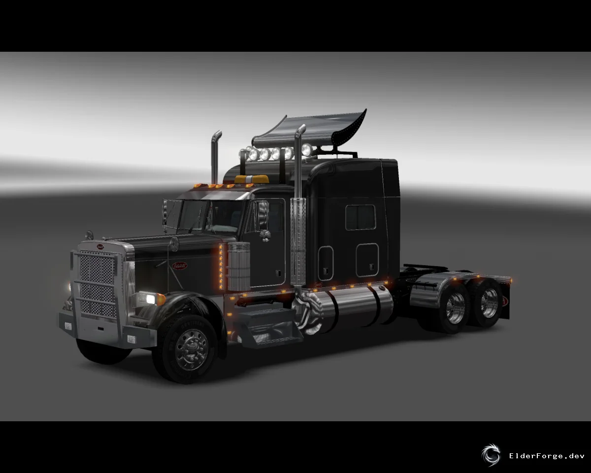 Обложка мода: Peterbilt 379 Final – полная реставрация для Euro Truck Simulator 2