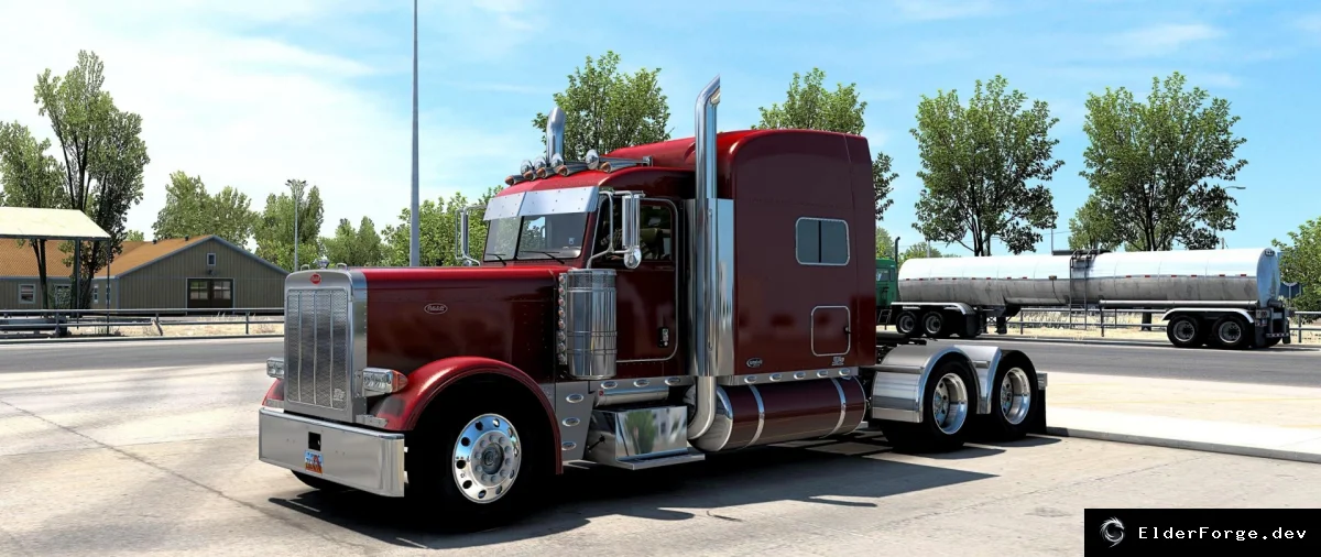 Обложка мода: Peterbilt 379 Legacy Class – новый грузовик для Euro Truck Simulator 2 (ETS2 1.41.x)