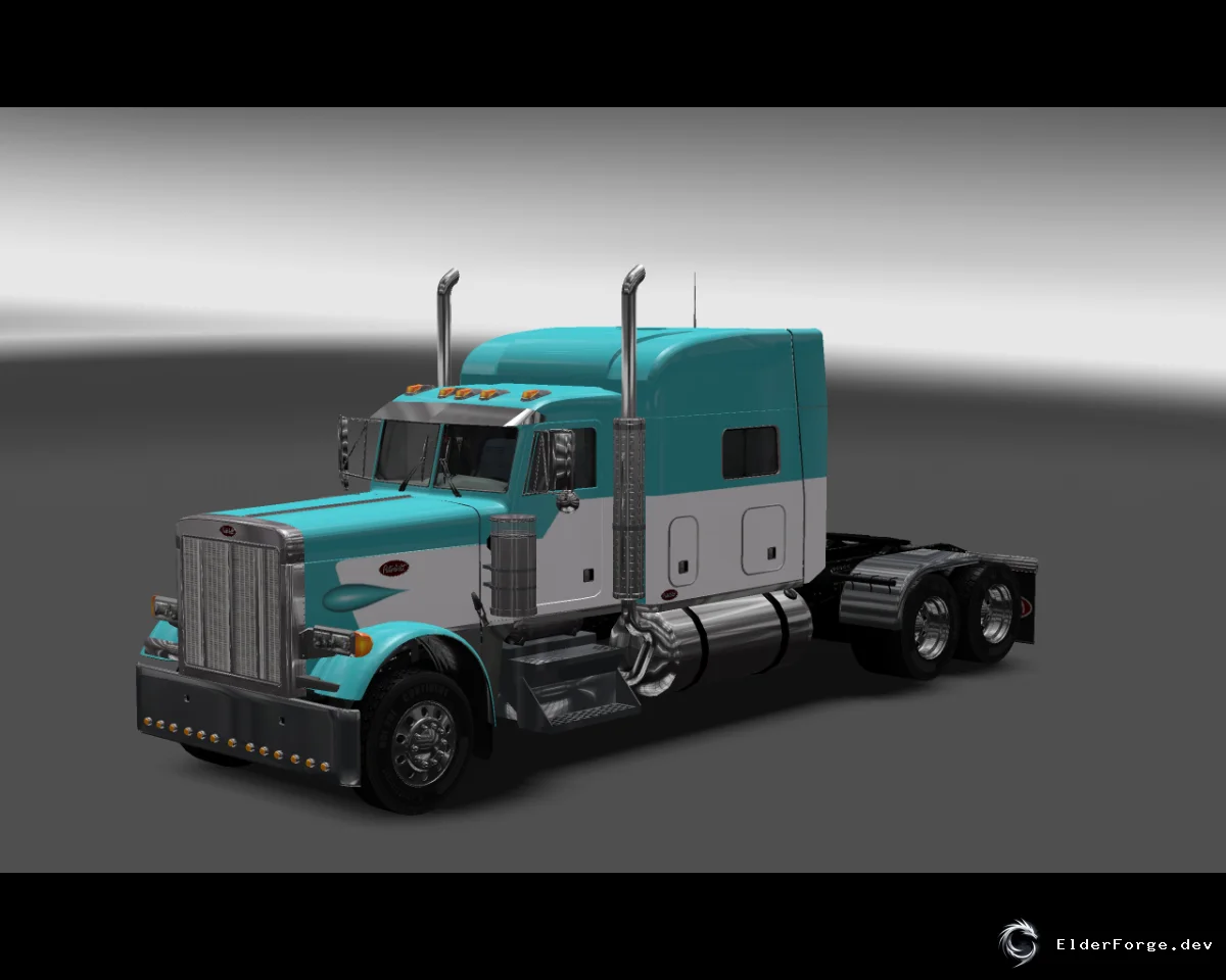 Обложка мода: Peterbilt 379 – новый кузов и скины для Euro Truck Simulator 2