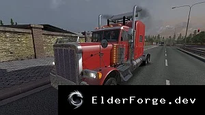 Обложка мода: Peterbilt 379 v4.0 – новый грузовик для Euro Truck Simulator 2 (ETS2)