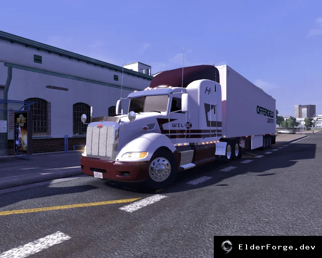 Обложка мода: Peterbilt 386 – новая модель грузовика для Euro Truck Simulator 2
