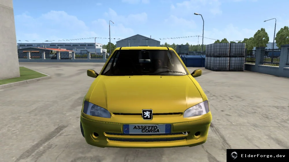 Обложка мода: Peugeot 106 Rallye для Euro Truck Simulator 2 – полный набор (ETS2 1.46)