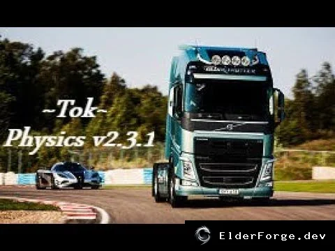 Обложка мода: Physics of the Truck V2.3.1 – реалистичная физика подвески и управления для ETS2