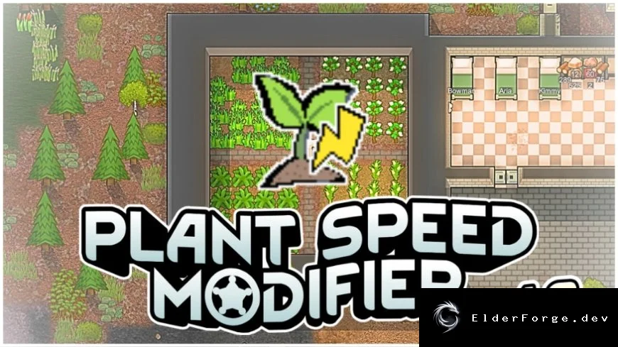 Plant Speed Modifier – контроль роста растений в RimWorld