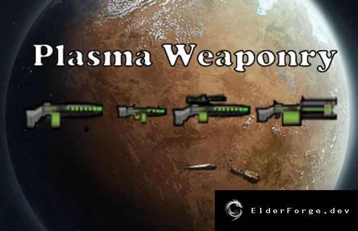 Plasma Weaponry (Continued) – новые плазменные орудия для RimWorld