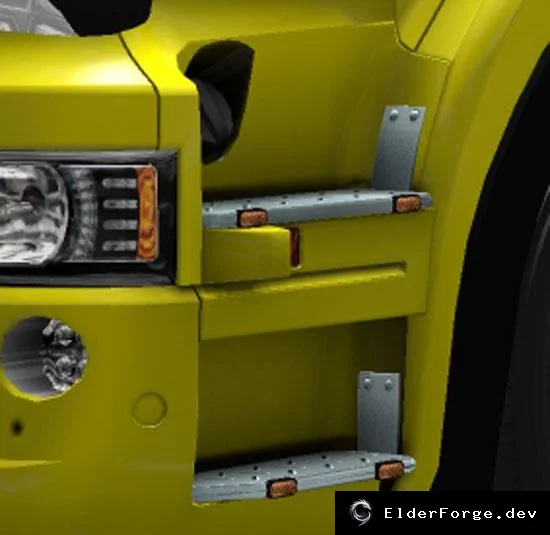 Обложка мода: Подсветка порогов для грузовиков в Euro Truck Simulator 2 v3