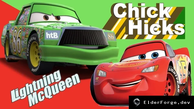 Обложка мода: Полуприцепы Lightning MC Queen и Chick Hicks для Euro Truck Simulator 2 (ETS2 1.35)