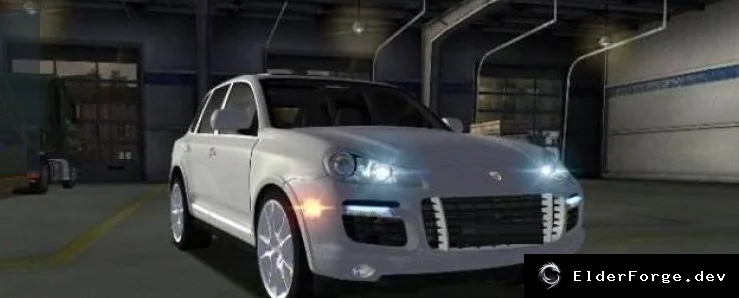 Обложка мода: Porsche Cayenne Turbo 2 для Euro Truck Simulator 2 (ETS2) – версия 1.26