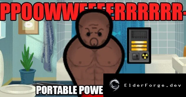 Portable Power Generator – портативный генератор энергии для RimWorld