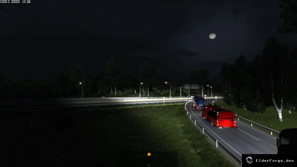 Обложка мода: Пожарные машины в трафик ETS2 – сирены, мигалки и повышенная интенсивность