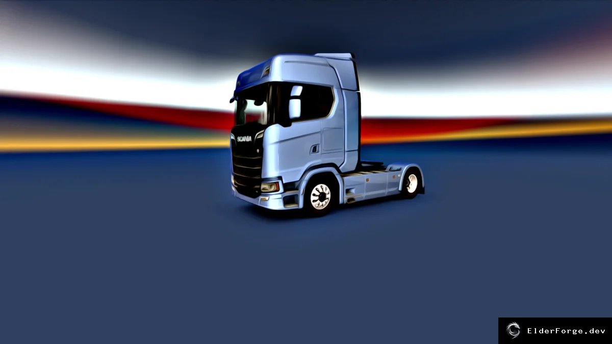 Обложка мода: Preta Rodas – стильные диски для грузовика и прицепа в Euro Truck Simulator 2