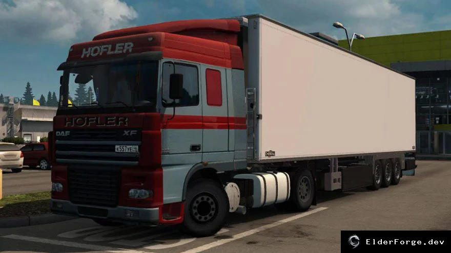 Обложка мода: Прицеп Chereau v2 для Euro Truck Simulator 2 – новые возможности