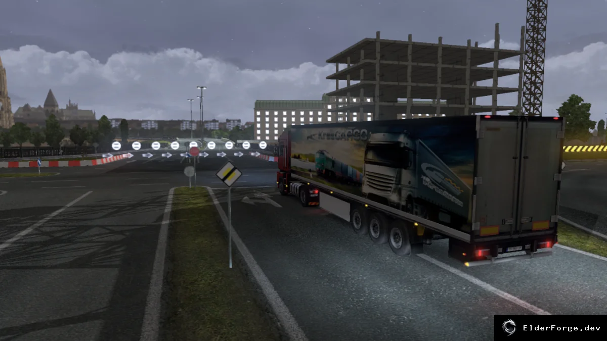 Обложка мода: Прицеп KrasCARGO для Euro Truck Simulator 2 – замена Eurogoodies