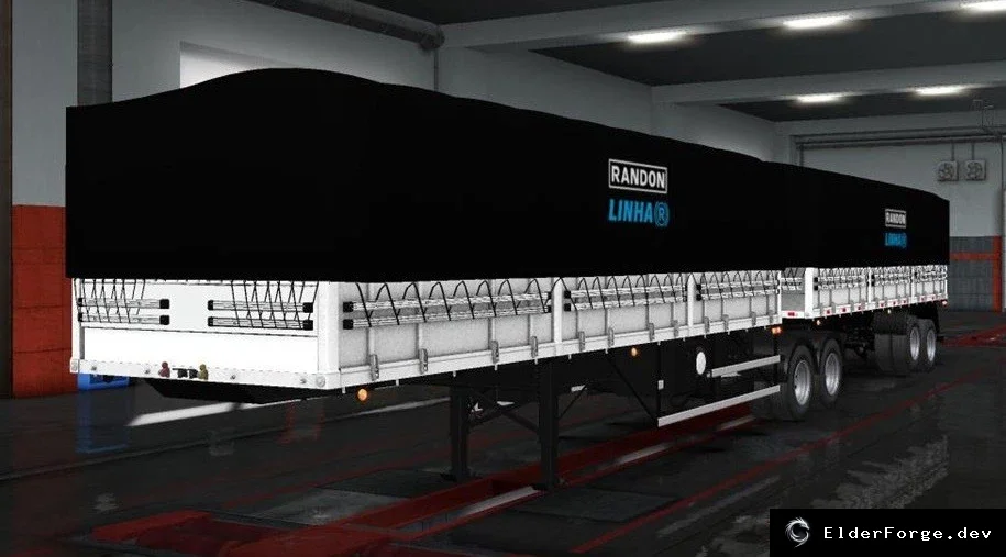 Обложка мода: Прицеп Randon Bitrem для Euro Truck Simulator 2 – полная комплектация (1.44/1.45)