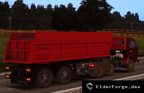 Обложка мода: Прицеп СЗАП-9517 для Euro Truck Simulator 2 – новый мод