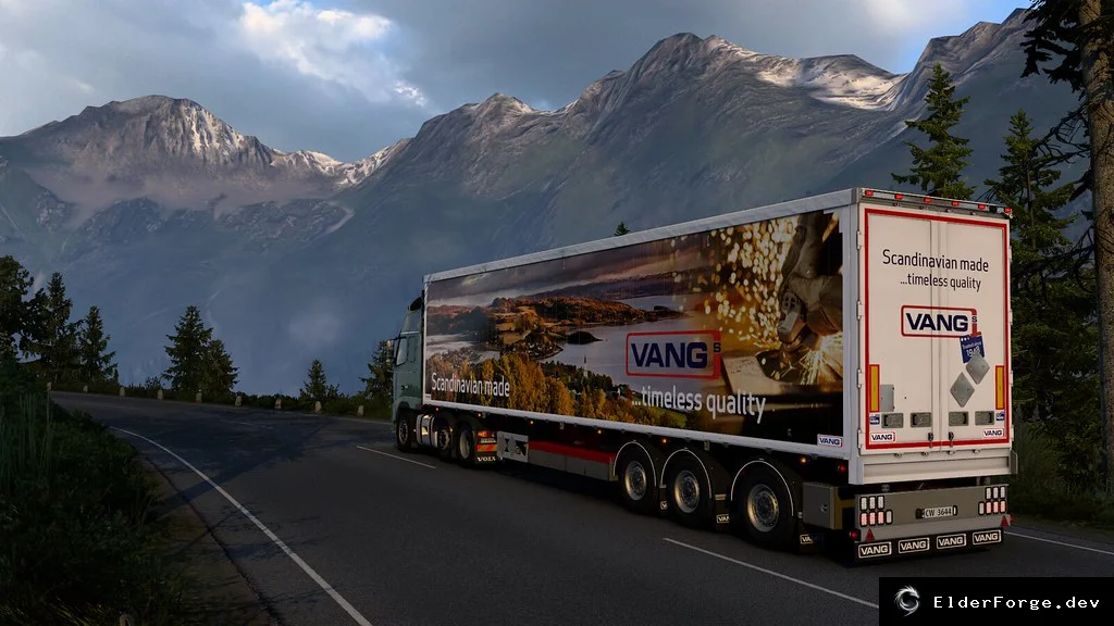 Обложка мода: Прицеп Vangs для Euro Truck Simulator 2 – покупка в собственность