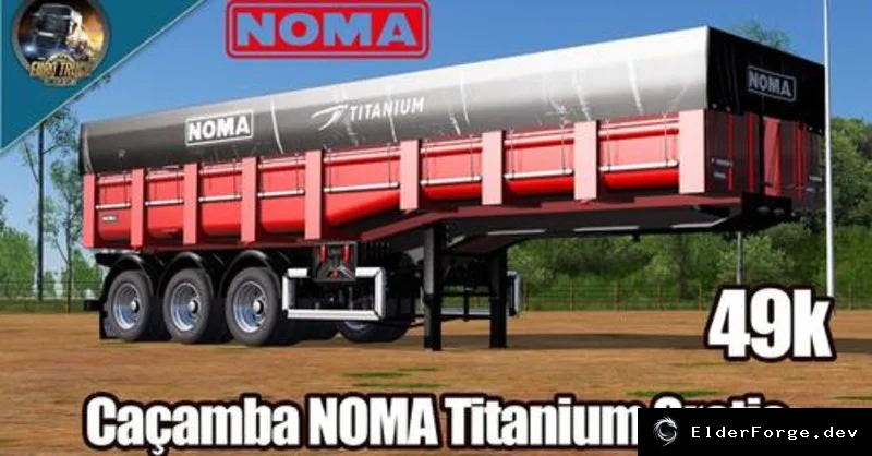 Обложка мода: Прицеп‑самосвал Noma для Euro Truck Simulator 2 – покупка в собственность (1.43.x)