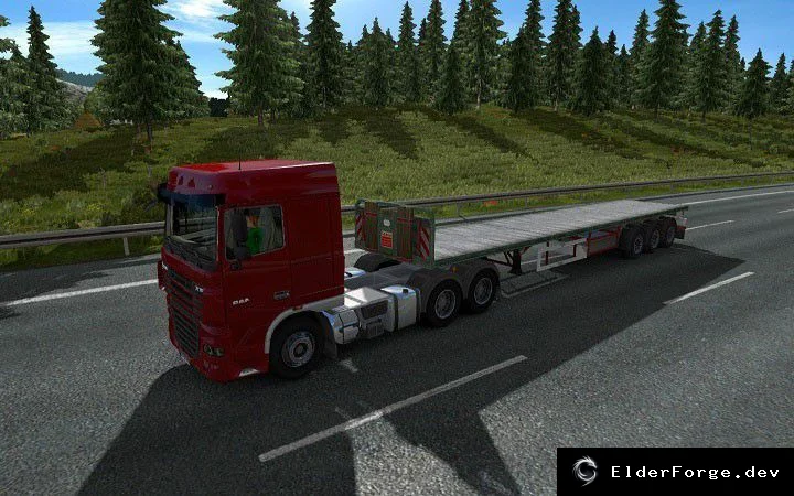Обложка мода: Прицепы в трафик для Euro Truck Simulator 2 – версия 1.2