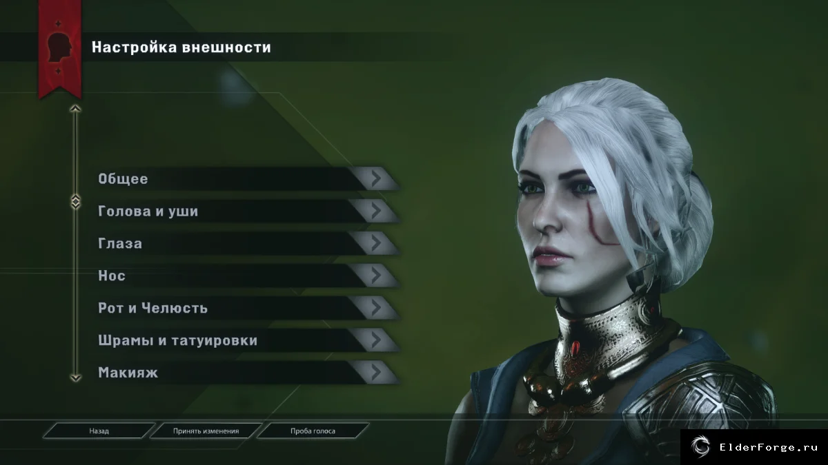 Обложка мода: Прическа Цири из Ведьмака для женских персонажей в Dragon Age: Inquisition