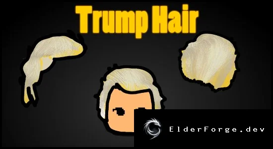 Обложка мода: Прическа Трампа для RimWorld – уникальный стиль колонистов