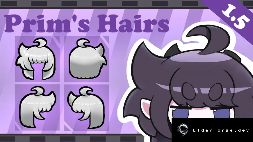 Обложка мода: Prim's Hair – новые прически для колонистов RimWorld