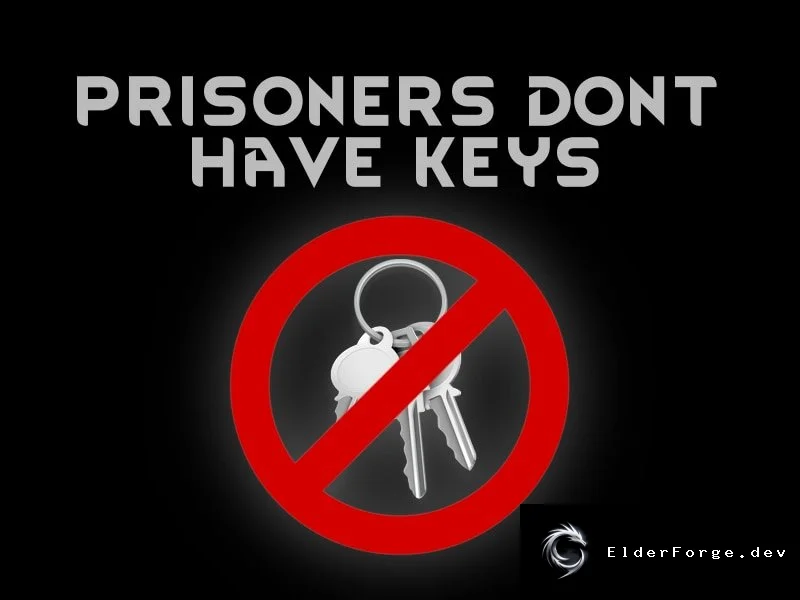 Prisoners Dont Have Keys – Запрет на открытие дверей заключёнными в RimWorld