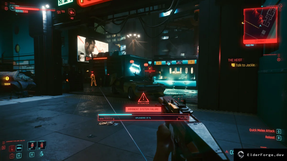 Обложка мода: Продвинутый AI нетрансеров v1.1.1 — улучшенные враги в Cyberpunk 2077