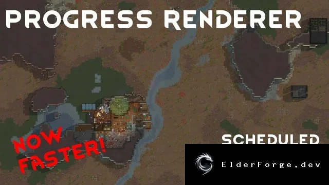 Progress Renderer – автоматическое создание снимков карты в RimWorld