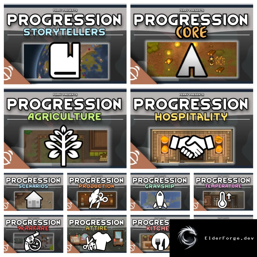 Progression – Русификатор для RimWorld: полная локализация модов