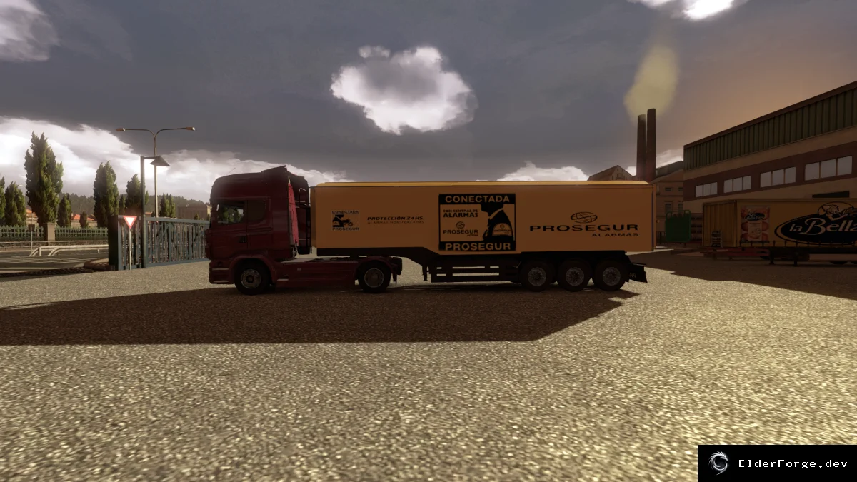 Обложка мода: Prosegur Grain Tipper – новый прицеп для Euro Truck Simulator 2