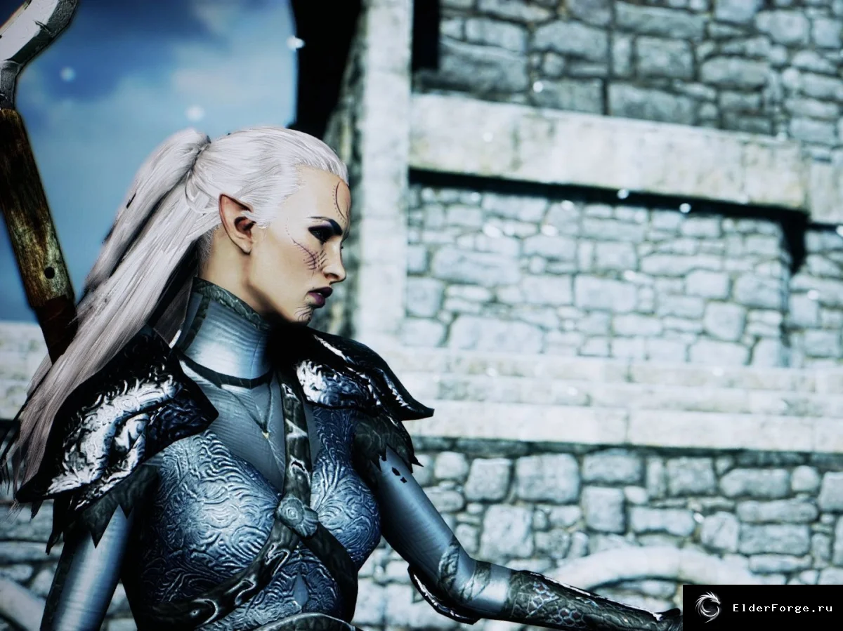 Обложка мода: Pulled Back Long Hair – новая прическа для эльфийок в Dragon Age: Inquisition