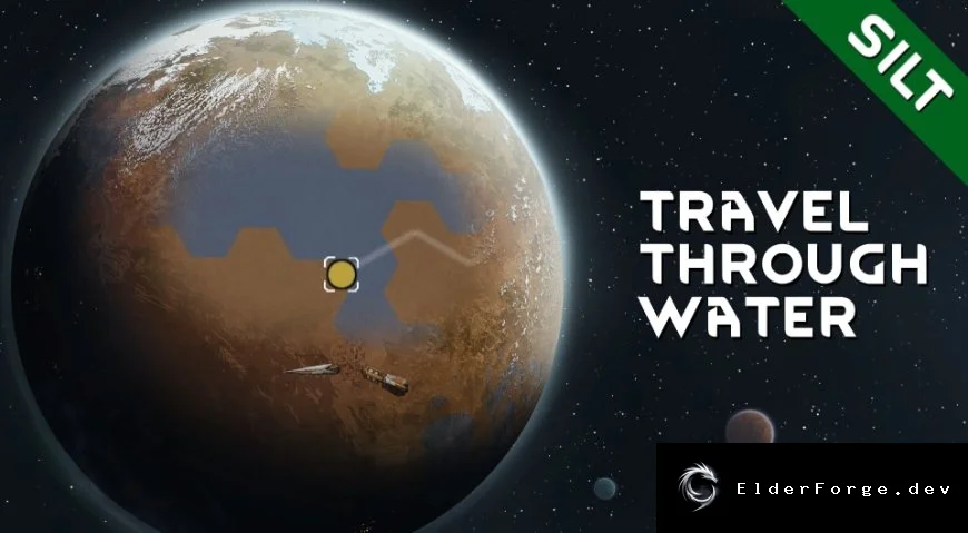 Путешествия по воде для караванов в RimWorld