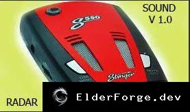 Обложка мода: Radar Detector Sound &amp; Music Mod для Euro Truck Simulator 2 (ETS2) v1.0