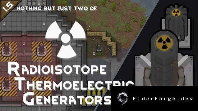 Radioisotope Thermoelectric Generator – атомные электростанции для RimWorld
