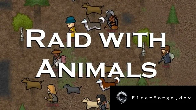 Raid with Animals – новые рейды с животными для RimWorld
