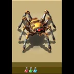 Обложка мода: Ранний Spidertron — ранний транспортный робот для Factorio
