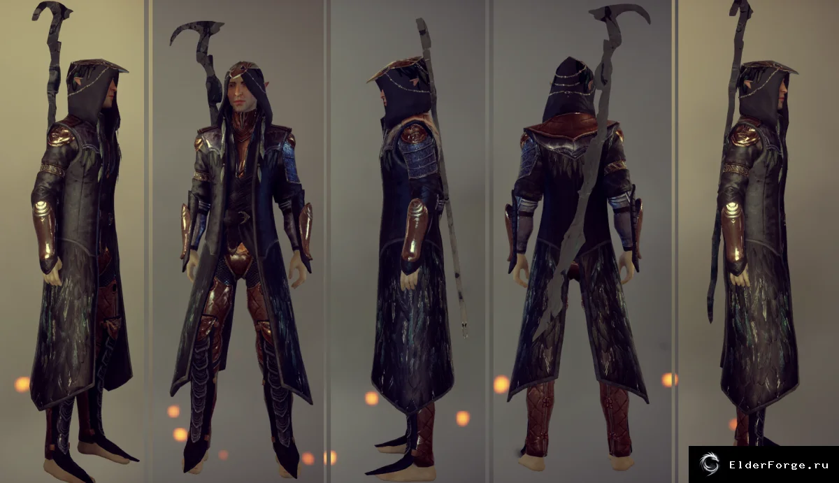 Обложка мода: Raven Armor – новая броня для персонажей в Dragon Age: Inquisition