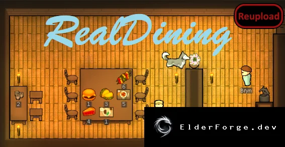 RealDining – реалистичное питание для колонистов RimWorld