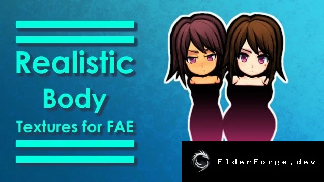 Realistic Body – реалистичные текстуры тела для женских ванильных колонистов RimWorld