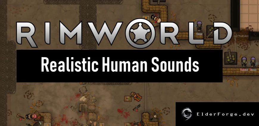 Realistic Human Sounds – Реалистичные крики боли для RimWorld