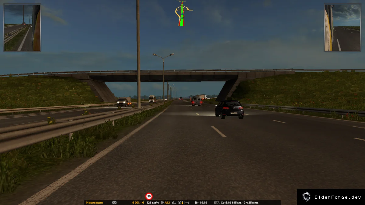 Обложка мода: Realistic Lighting &amp; Reflections for Euro Truck Simulator 2 – версия 08.09.17 (v1.28.x)