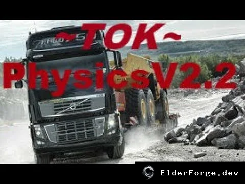 Обложка мода: Realistic Truck Physics v2.2 for Euro Truck Simulator 2 – улучшенная подвеска и управление
