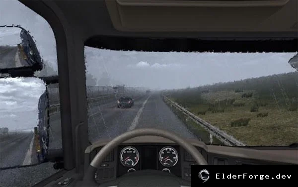 Обложка мода: Реалистичные звуки погоды для Euro Truck Simulator 2 v1.7