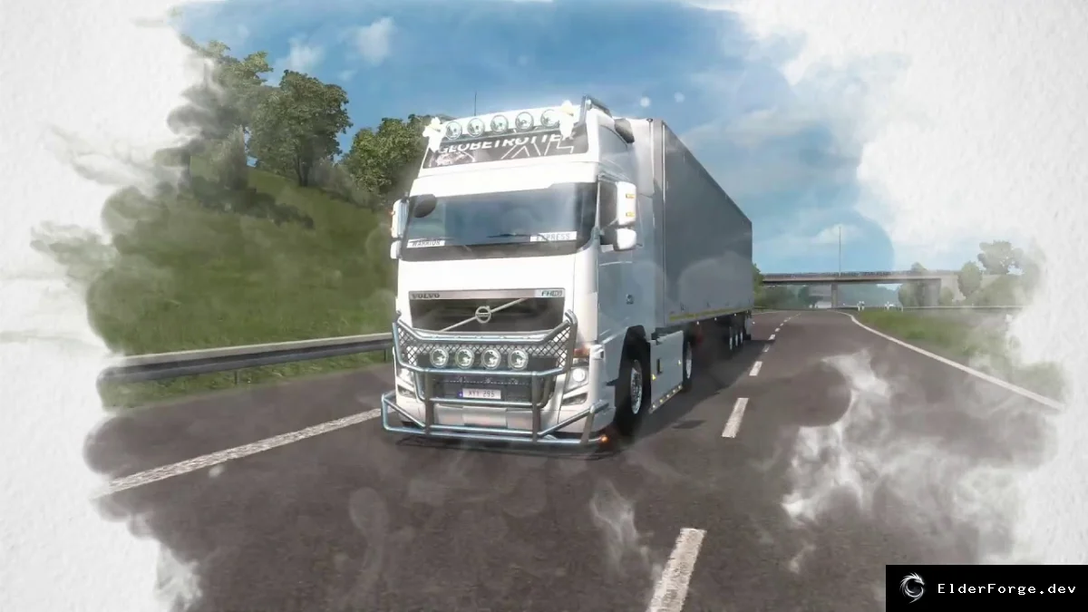 Обложка мода: Reaload v7.2 – улучшенная физика грузовиков для Euro Truck Simulator 2