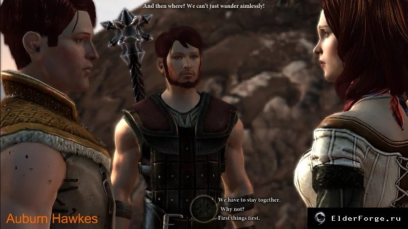 Обложка мода: Redhaired Hawkes – рыжие волосы для Хоука в Dragon Age 2
