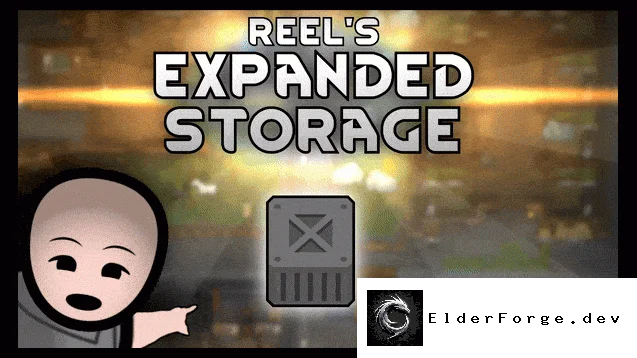 Reel's Expanded Storage – новые склады и исследования для RimWorld