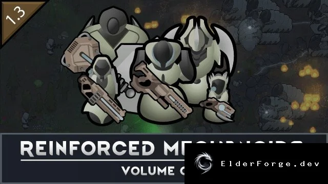 Reinforced Mechanoids – новые усиленные боевые машины для RimWorld