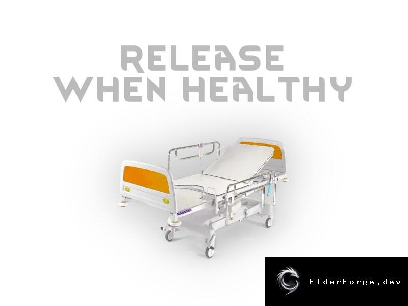 Release When Healthy – контроль освобождения заключённых в RimWorld